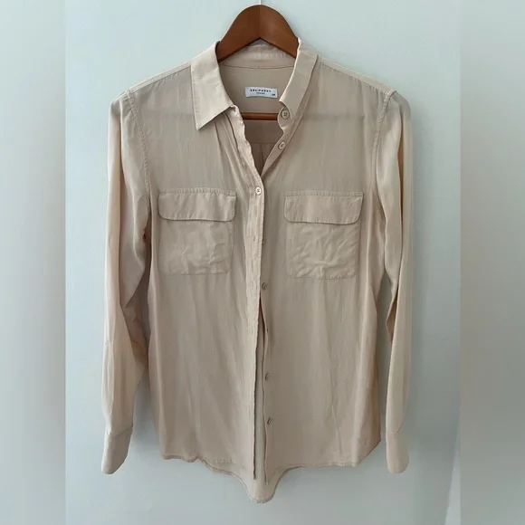 Silk Button Down - Picture 1 of 5